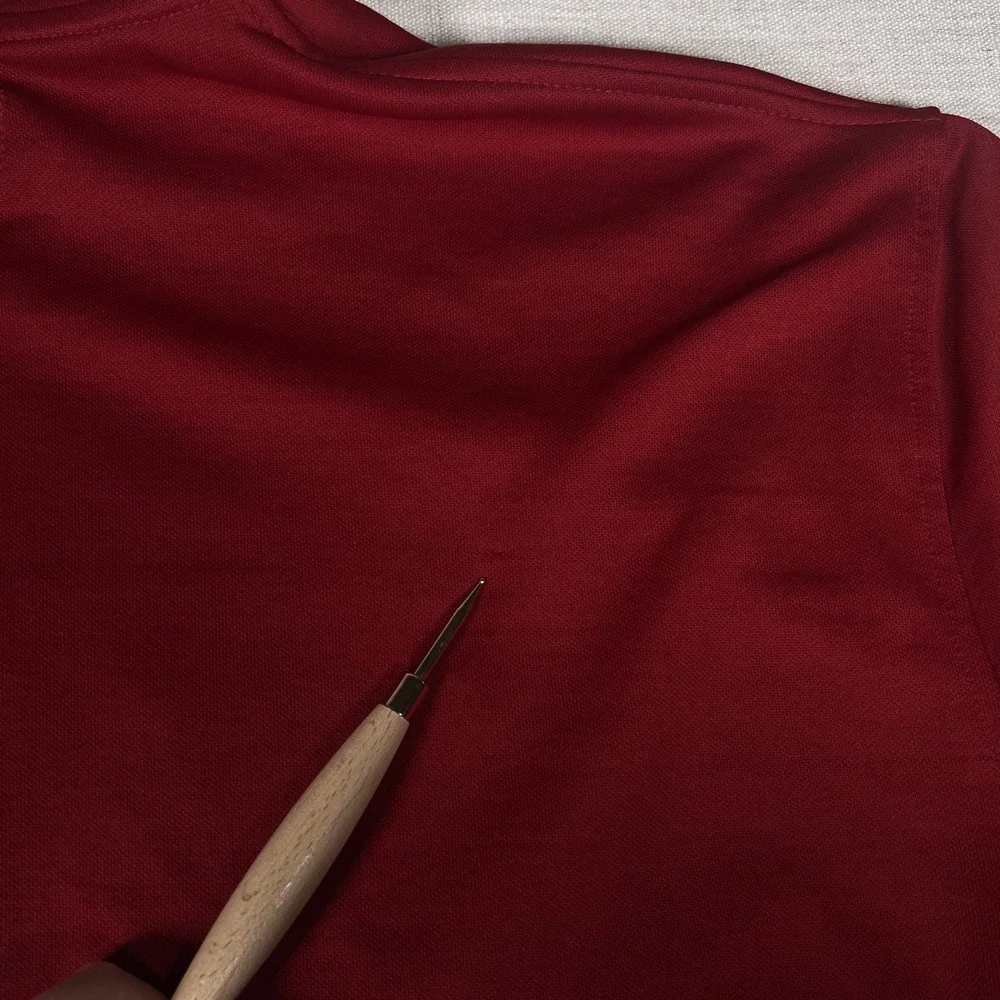Y2K Ecko Unltd. Red Full Zip Track Jacket Mens 2XL Color Block Logo